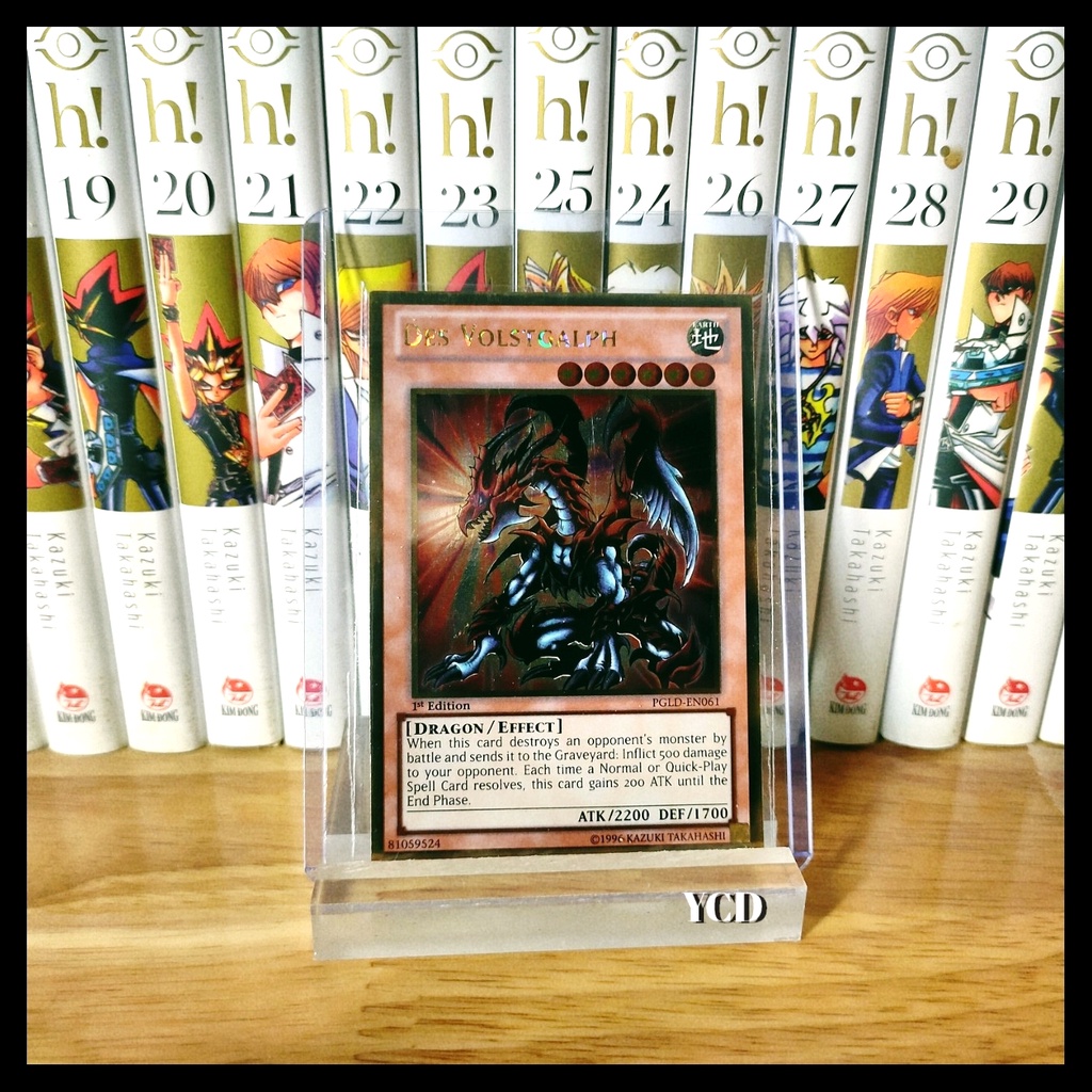 Thẻ bài yugioh chính hãng  Des Volstgalph – Gold Rare