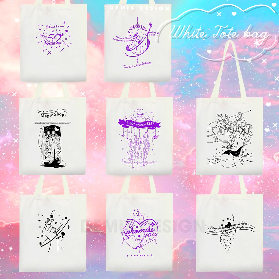 TÚI TOTE BTS - PURPLE YOU