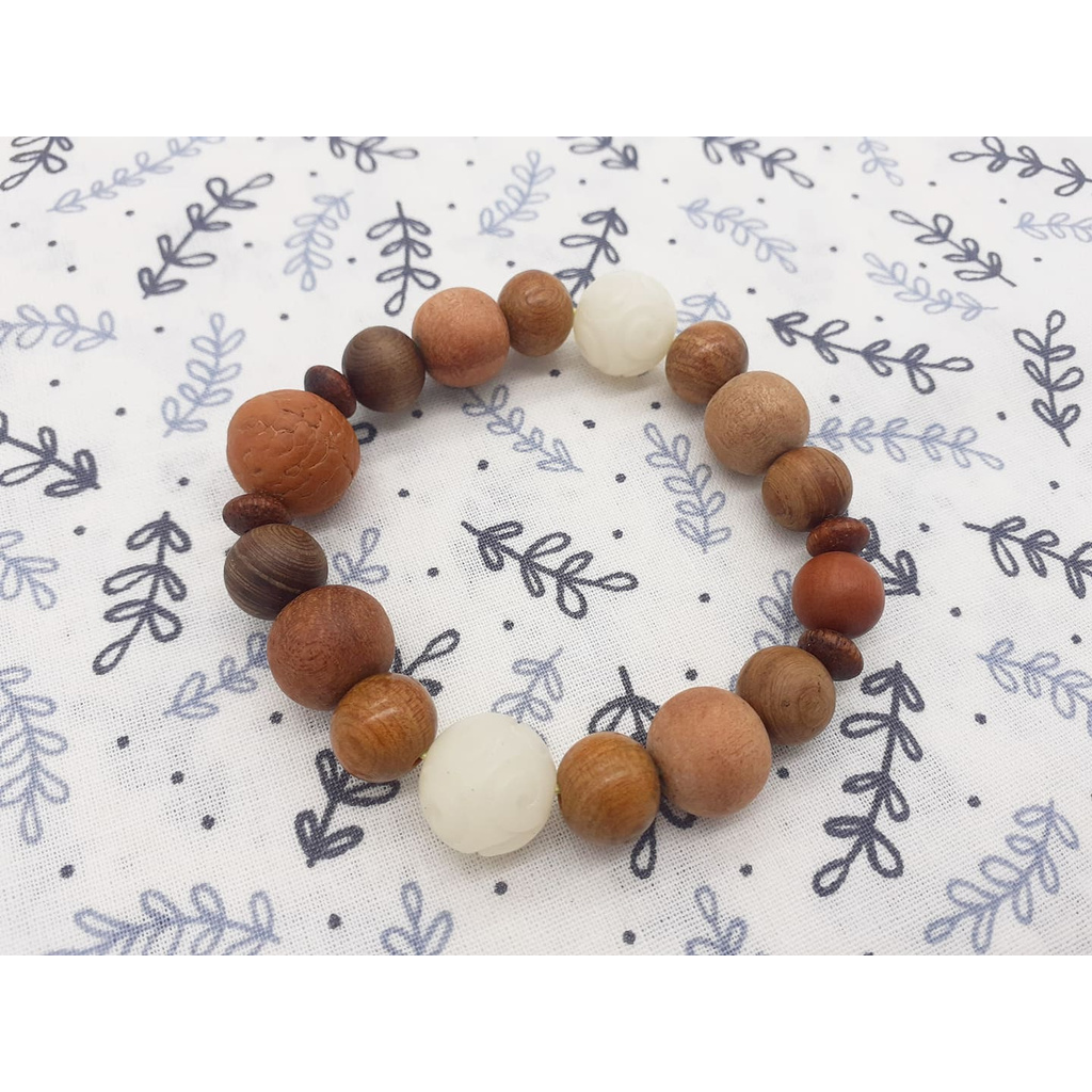 Vòng Tay Gỗ Các Loại, Vòng Tay Đeo Nam - Nữ, Phong Thủy, Sức Khỏe, Bình An - Mẫu 15 [Lam] | BigBuy360 - bigbuy360.vn