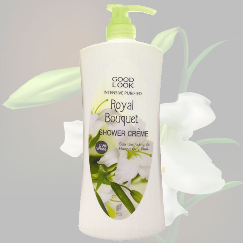 Sữa tắm trắng da GOOD LOOK Shower Creme - sữa tắm con dê 1.2L