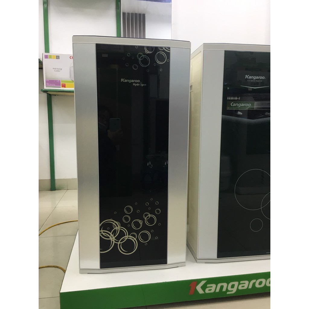 Máy lọc nước nóng lạnh Kangaroo Hydrogen KG10A5 vỏ tủ 10 cấp lọc 2021