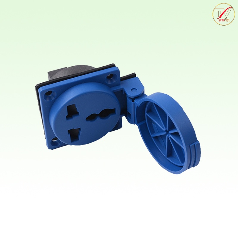 Ổ cắm điện gắn âm tường 1 pha đa năng 16A