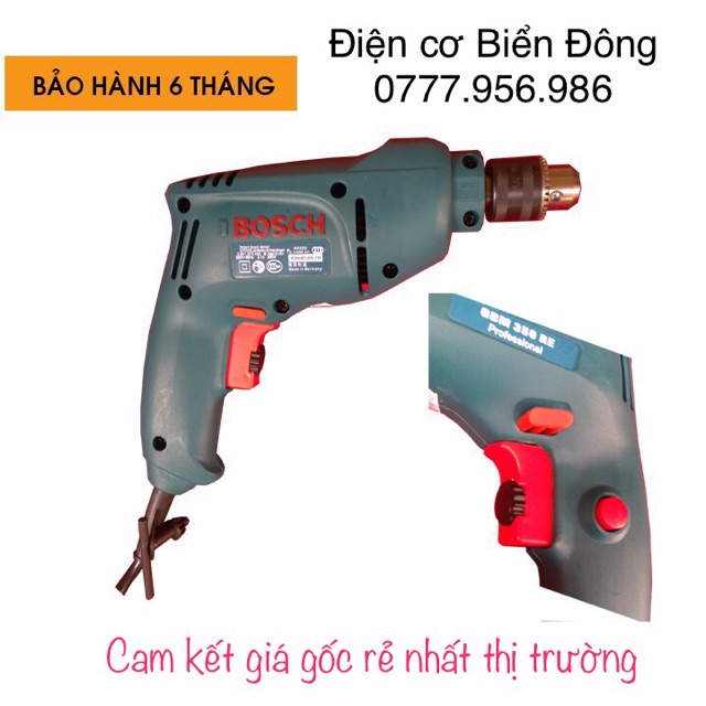 Máy khoan 🔥FREESHIP🔥 Máy khoan BOSH 10 ly 350RE 2500 vòng MALAYSIA khoan sắt gỗ tôn, Khoan tường lỗ nhỏ