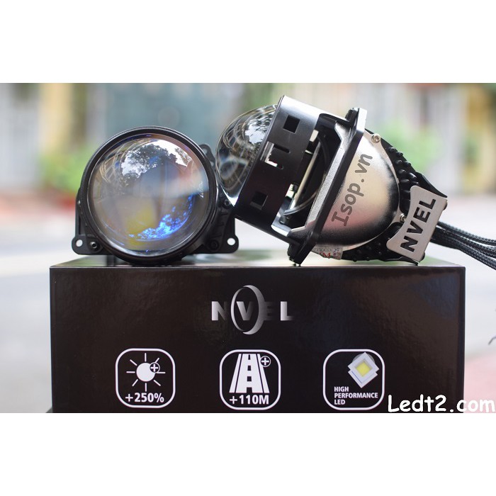 [LEDT2 ISOP] Đèn Bi LED Nvel Titan Gold [Bảo hành 3 năm] [Số lượng: 1 cái]