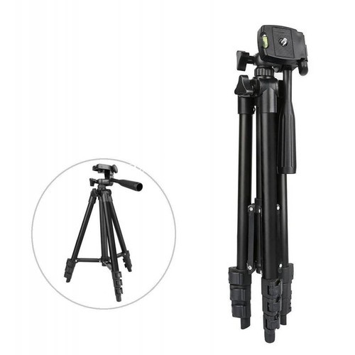 Gậy TRIPOD 3120 ĐEN CỨNG CÁP CHẮC CHẮN - TẶNG KÈM REMOTE CHỤP HÌNH