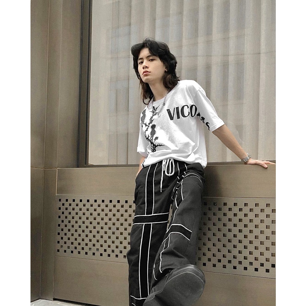 Áo thun nam hoạ tiết cây Kế Sữa V VICOLAS "KẾ SỮA" TEE