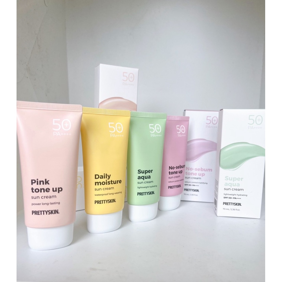 Kem Chống Nắng Cấp Nước Super Aqua Prettyskin Chính hãng