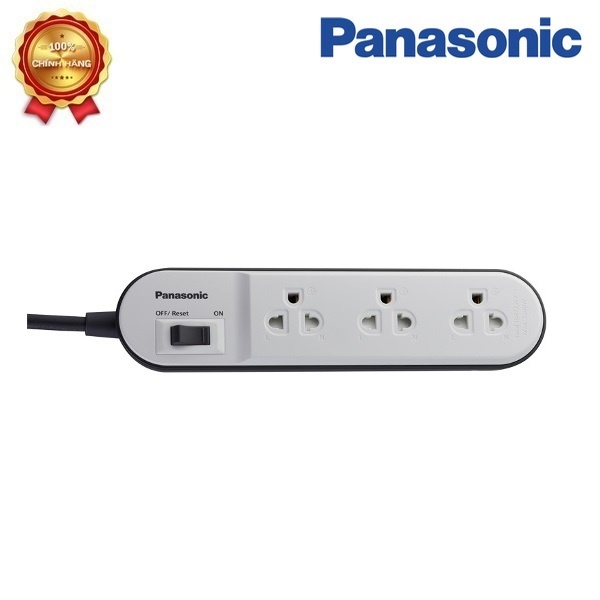 Ổ CẮM CÓ DÂY PANASONIC 3 Ổ CẮM 3 MÉT DÂY WCHG24332W