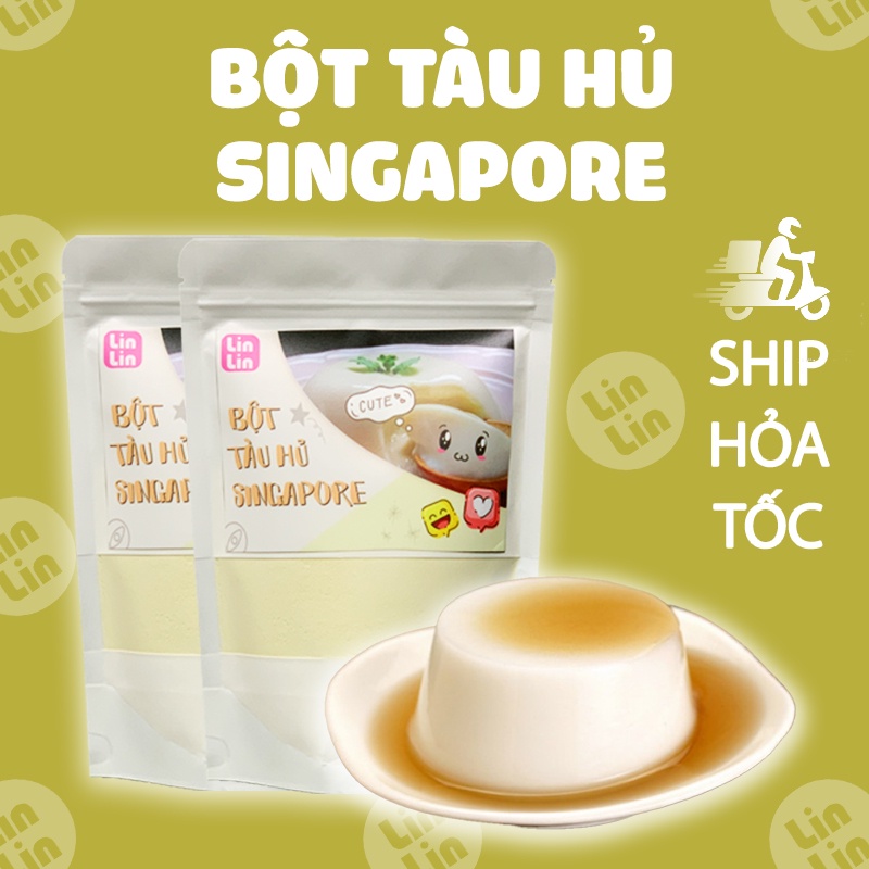 Bột Tàu Hủ Singapore Siêu Mịn 🔥Lin Lin🔥 Nguyên Liệu Làm Các Món Ăn Thơm Ngon Tại Nhà AC05