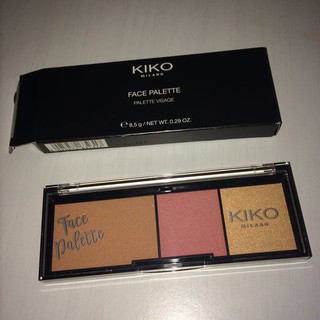 Bảng phấn Kiko Face Palette Visage ( có sẵn - SALE OFF)