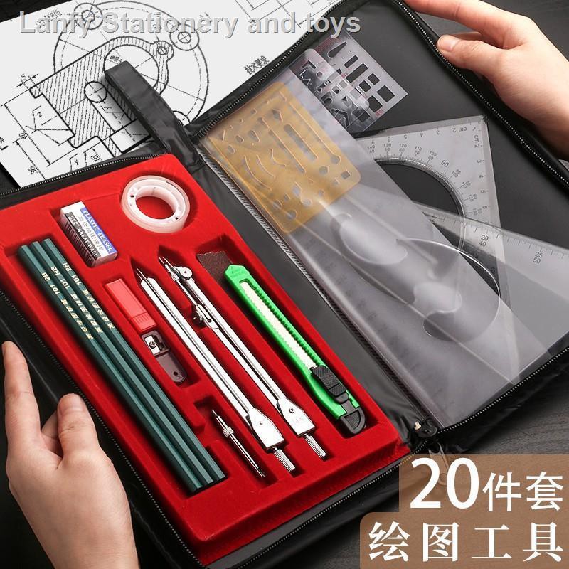 Set thước vẽ kỹ thuật cơ khí thiết kế chuyên nghiệp