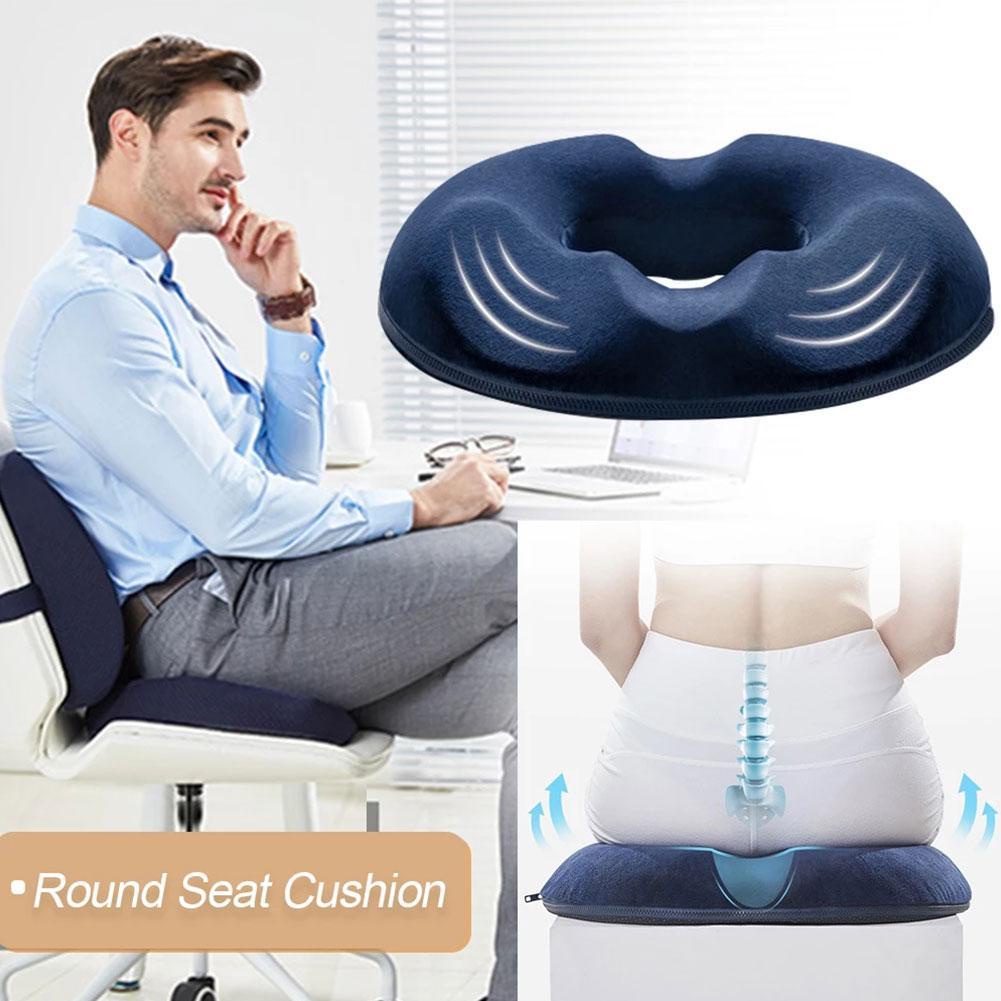 Gối Đệm Hình Bánh Donut Giúp Phục Hồi Da Giảm Đau Coccyx Dành Cho Nữ / Văn Phòng / Xe Hơi
