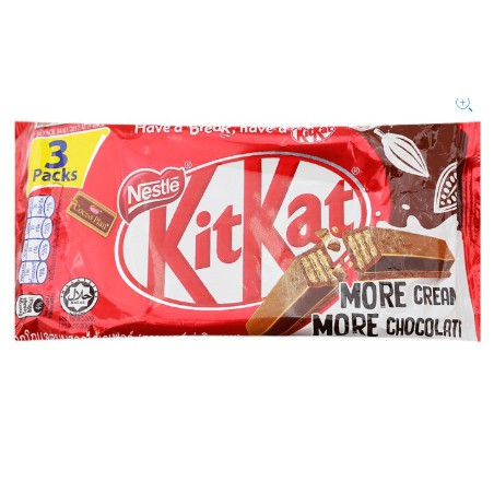Socola Kitkat Chunky Cocoa 4F 105g (3 thanh)