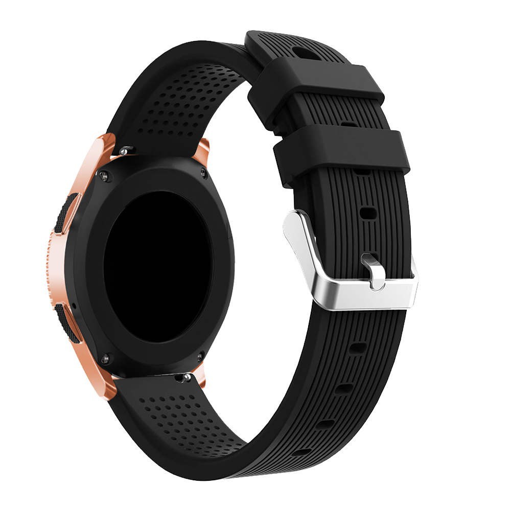 Quai silicon đeo cổ tay thay thế cho đồng hồ Samsung Galaxy 42mm  / Amazfit Bip / Bip lite / HUAWEI WATCH GT 2 42mm