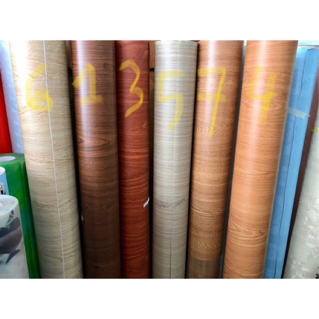 Giấy dán tường PVC vân gỗ khổ 1m22 35k/1m dài | BigBuy360 - bigbuy360.vn