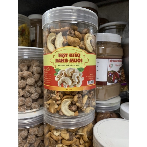 0,5 kg Hạt Điều vỡ Rang Muối Bình Phước