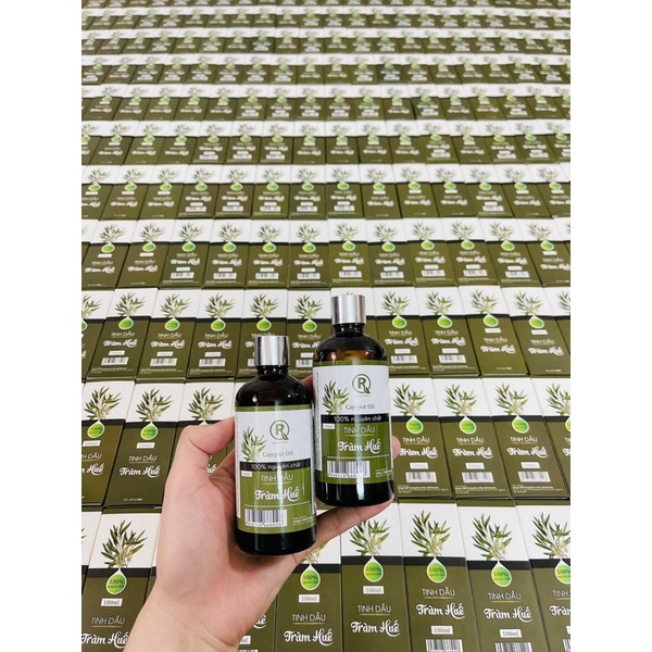 Tặng 1 dây treo tinh dầu khi mua từ 2 chai trở lên] Tinh dầu tràm huế 100ml nguyên chất loại 1 dùng cho mẹ và bé