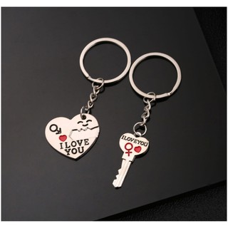 Móc khóa tình yêu bên nhau trọn đời