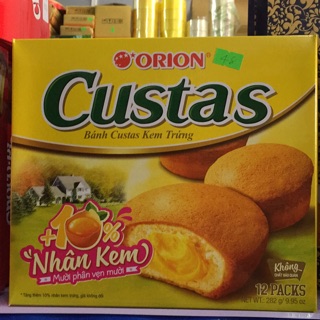 Bánh custas hộp 12 cái 282g