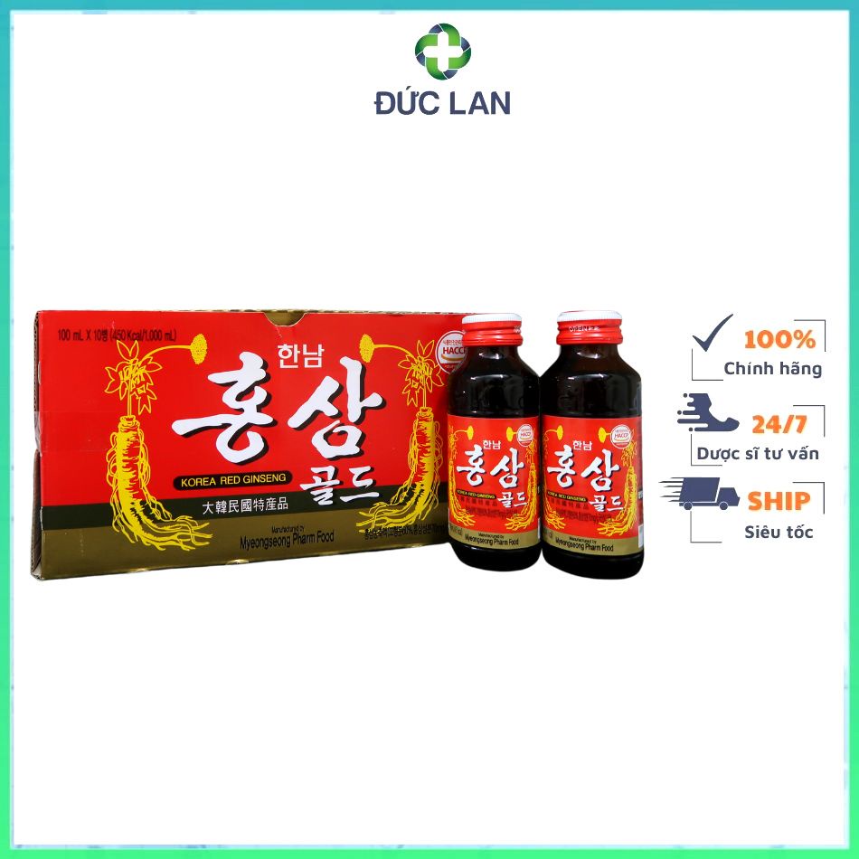 NƯỚC UỐNG HỒNG SÂM HÀN QUỐC KOREA RED GINSENG