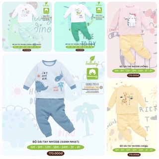 🔥Rẻ Vô Địch 🔥 Bộ Quần Áo Dài Tay Cho Bé Trai Và Bé Gái Lullaby