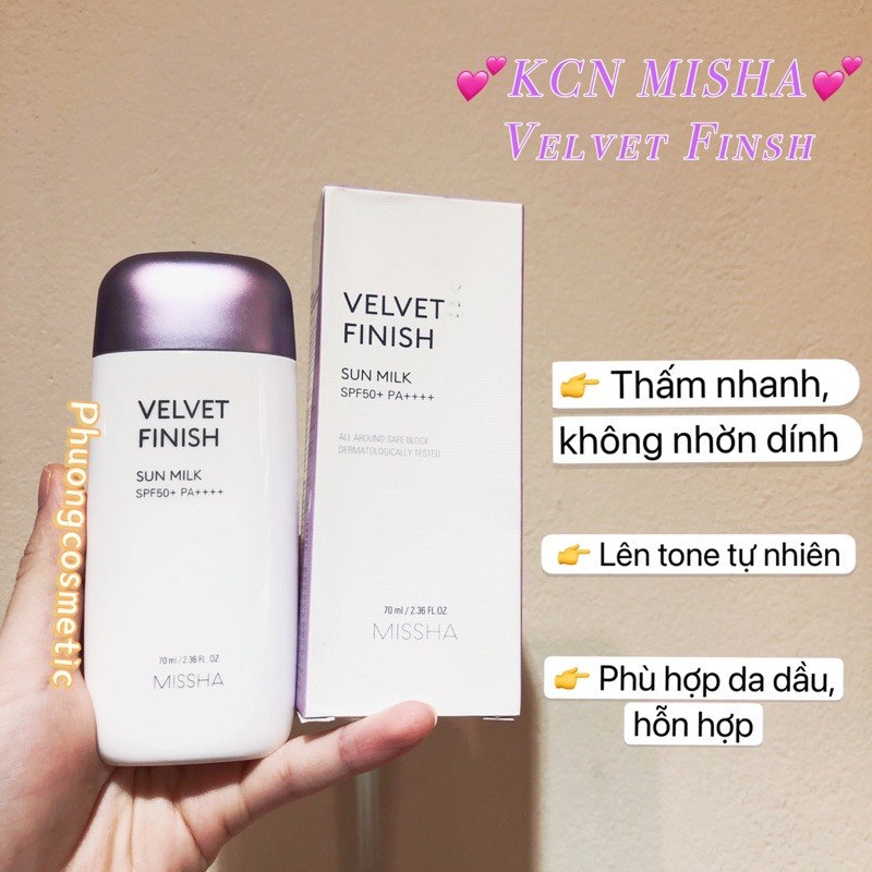 [SĂN SALE] KEM CHỐNG NẮNG MISSHA SUN MILK