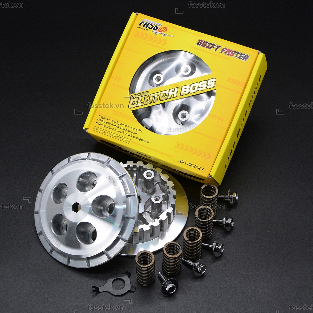 Bộ nồi 5 lò xo Fasstek Racing Clutch Boss cho Exciter 150