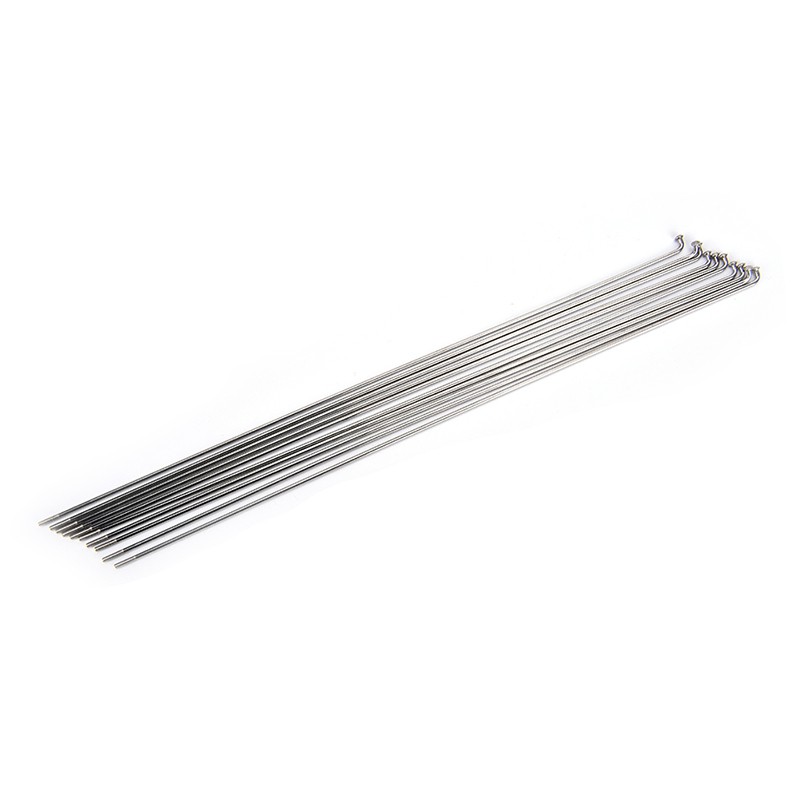 Bộ 10 nan hoa thép không gỉ 14g tiện lợi cho xe đạp