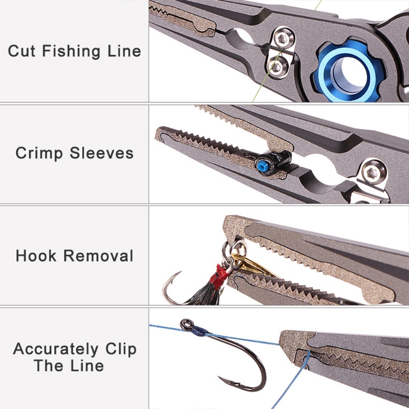 Kìm Cắt Dây Câu Và Vòng Chia Dây Chuyên Dụng Cho Câu Cá