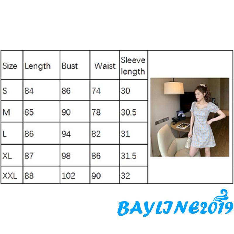 Đầm Nữ Tay Ngắn Họa Tiết Caro Thời Trang Cá Tính