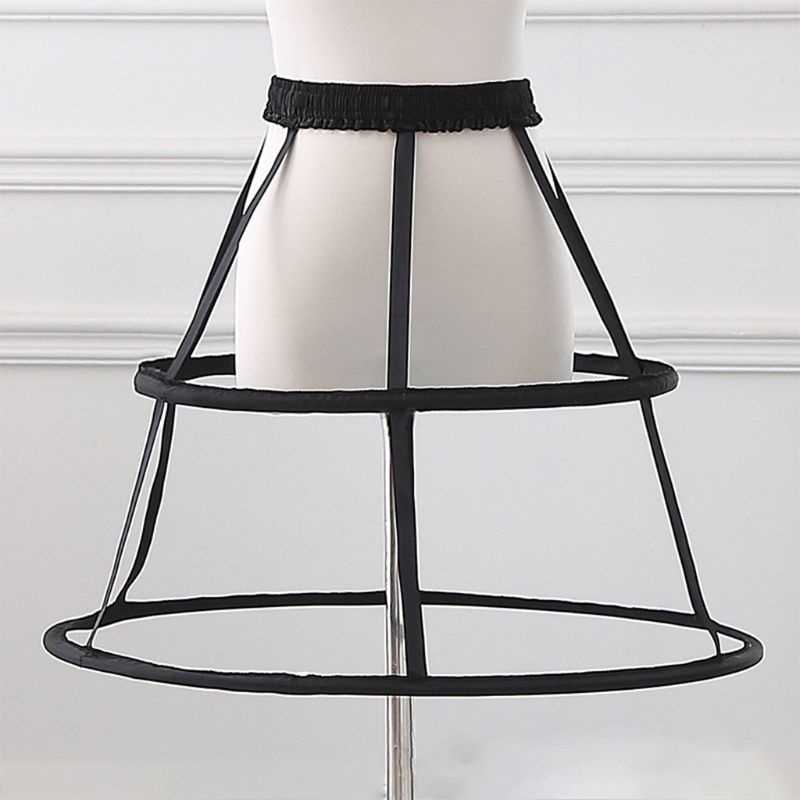 Thắt Lưng Co Giãn Có Thể Điều Chỉnh 2 Vòng Màu Trắng / Đen Cho Nữ