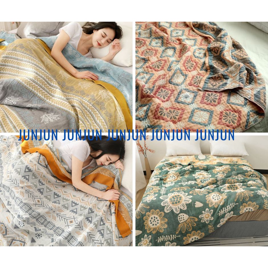 TH Chăn Xô Cotton Sợi Tre organic Nature100% - Dỏng phổ thông