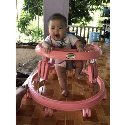 Xe tròn tập đi, xe tập đi cho bé THAY ĐỔI ĐỘ CAO - HÀNG CHÍNH HÃNG