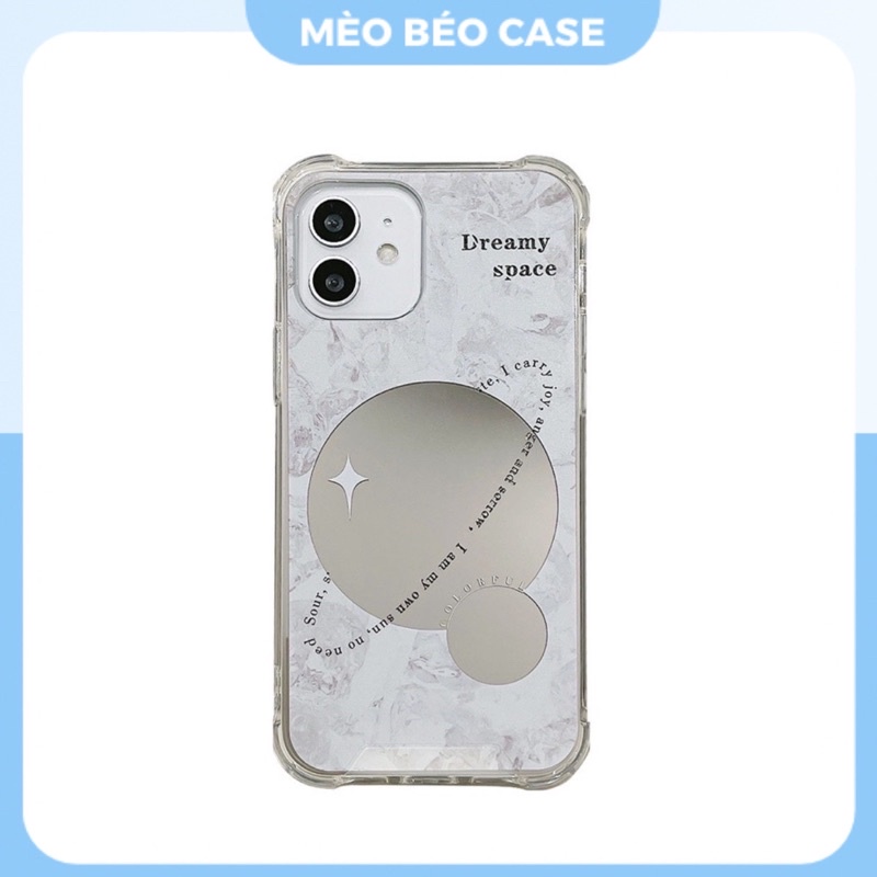 (SIÊU RẺ) Ốp lưng iphone gương dreamy space 6/6plus/6s/6splus/7/7plus/8/8plus/x/xr/xs/11/12/13/pro/max/plus/promax