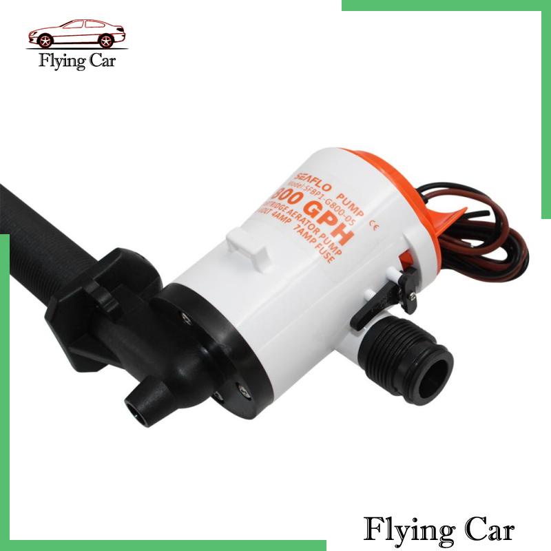 [giá giới hạn] SEAFLO Marine Livewell Pump 12V 800GPH Boat Submersible Bilge Pumps