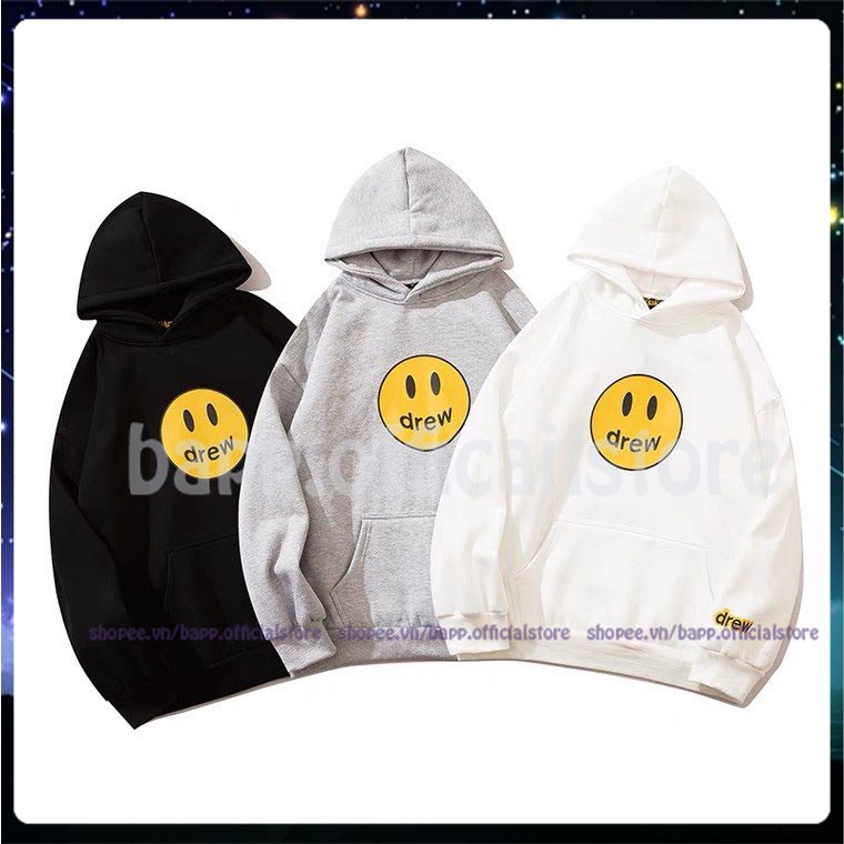 Áo nỉ Hoodie drew, áo nỉ bông hoodie unisex nam nữ | BigBuy360 - bigbuy360.vn