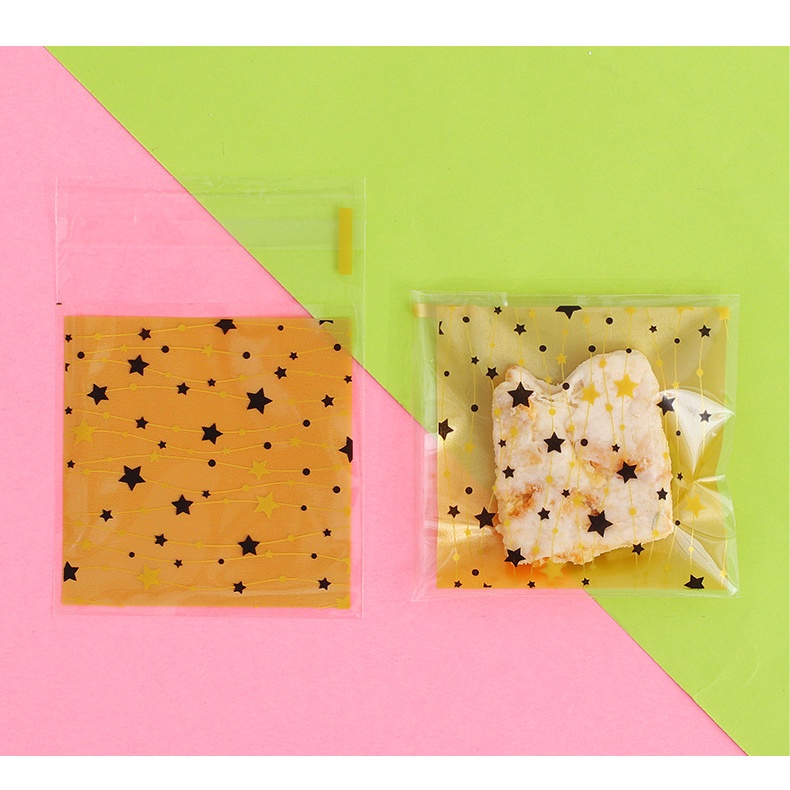 Set 7 * 7 Túi Đựng Bánh Kẹo Giáng Sinh Xinh Xắn