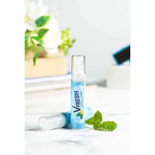 VFRESH Xịt Thơm Miệng / V-Naturecare / Hương Bạc Hà / 10ml