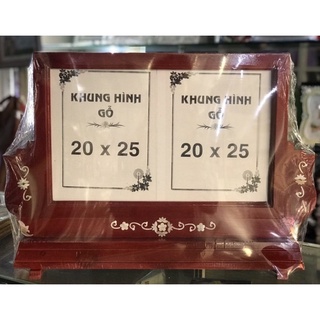 khung hình thờ đôi 20x25 (kích thước lọt ảnh ngang 40 cao 25 cm)