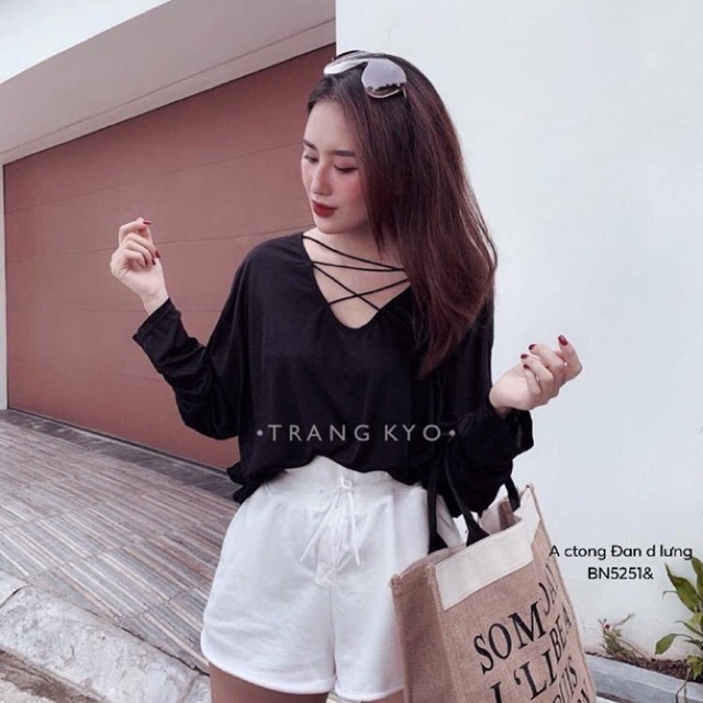 Áo thụng Đan dây lưng - BN /HS
