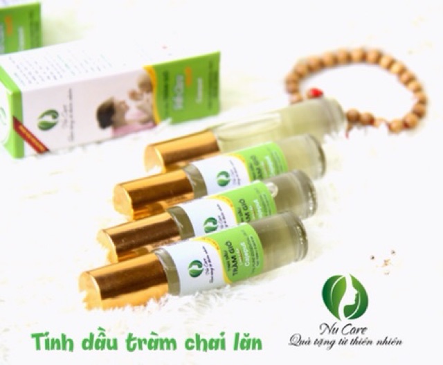 [Combo Mẹ Và Bé] 20 Miếng Cao Chè Vằng Quảng Trị + 1 Tinh Dầu Tràm Gió Cao Cấp Nu Care