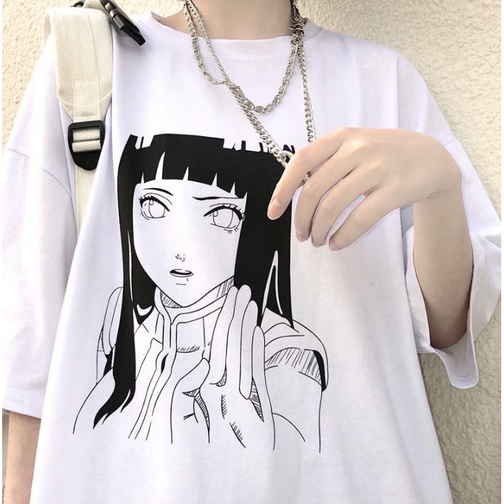 Áo thun, áo phông tay lỡ form rộng oversize anime hoạt hình M487 DH