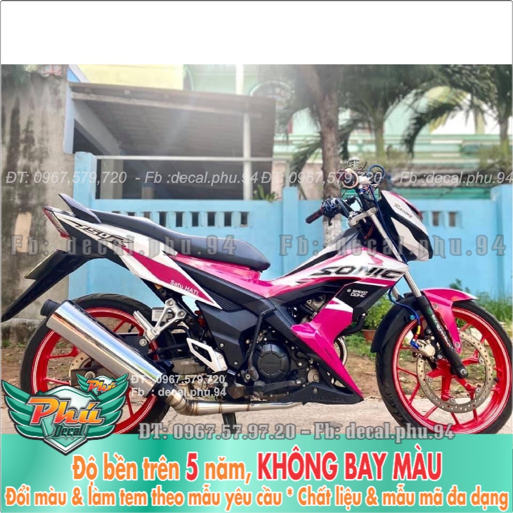 Tem Rời Sonic Trắng hồng (K) -1