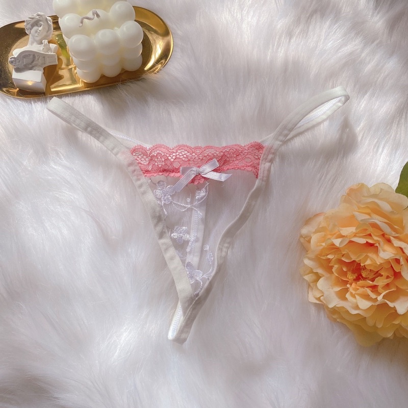 Ck046 quần lót lọt khe viền ren - quần lót nữ -Camluu99