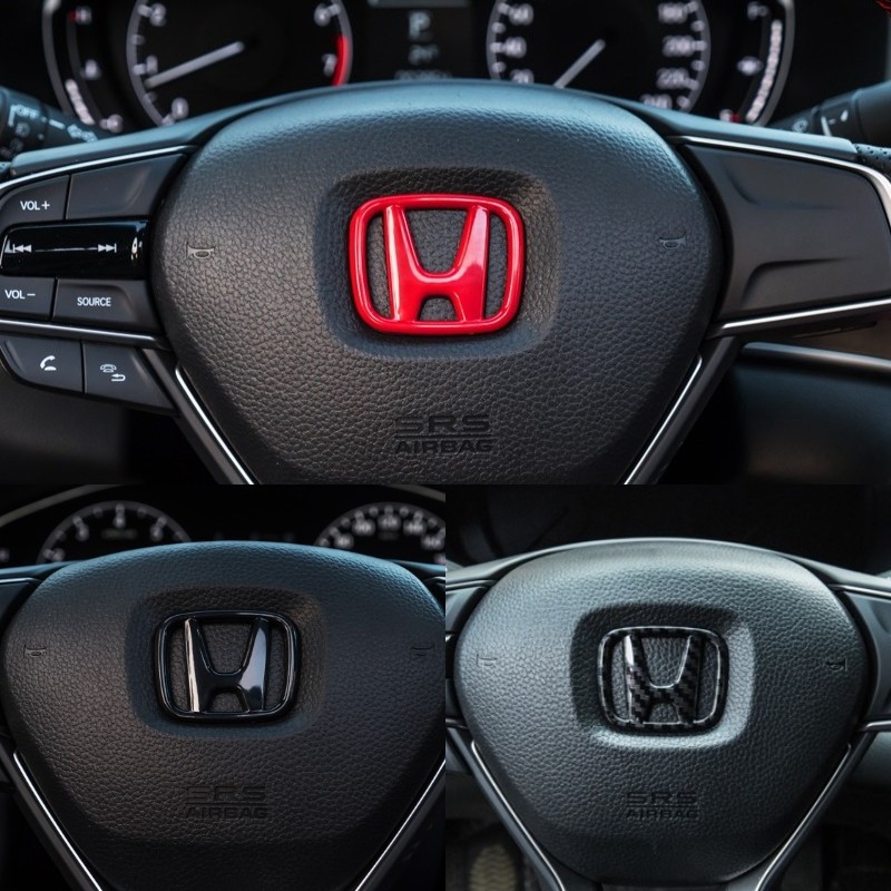 Set 3 nhãn dán trang trí logo xe hơi Honda City Inspire Crir Envix Xr-V Cr-V Civic Accord
