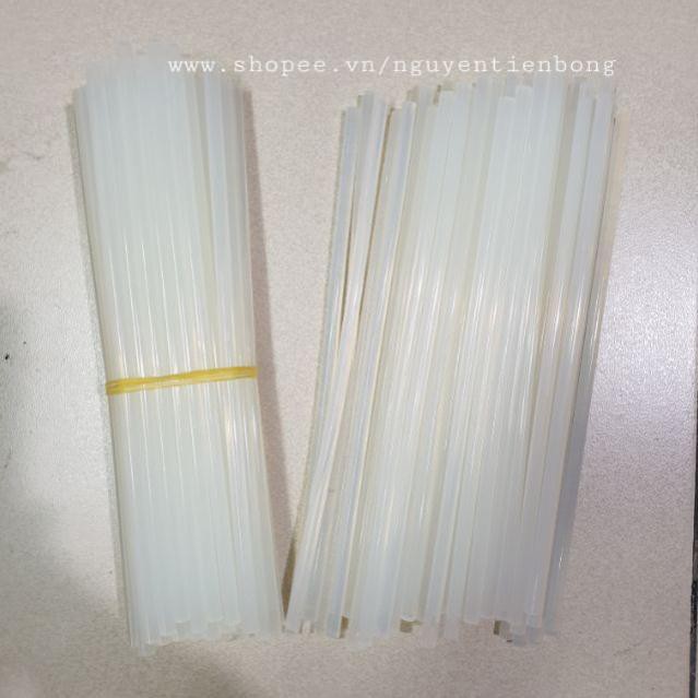 100 cây keo nến nhỏ loại tốt 0,7 x25cm [vpp]