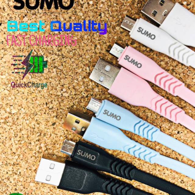 Dây Cáp Sạc Nhanh Sumo Micro Usb Scu-100 Cho Tất Cả Các Dòng Điện Thoại Android