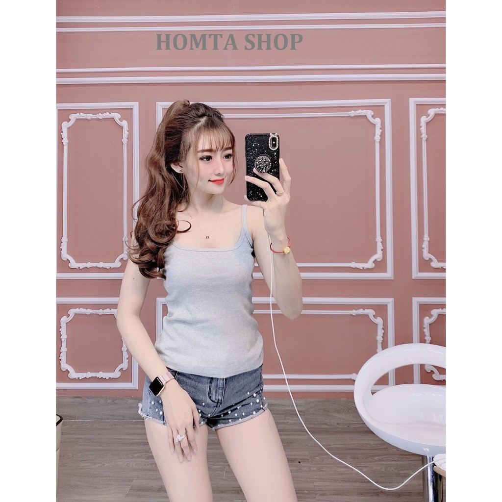 Áo Hai Dây nhiều màu Form Đẹp Giá chuẩn