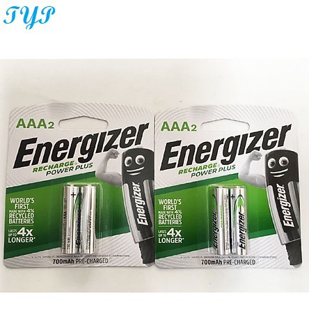[TOPPIN] Pin Tiểu Sạc AAA Energizer Recharge Extreme 700MAH