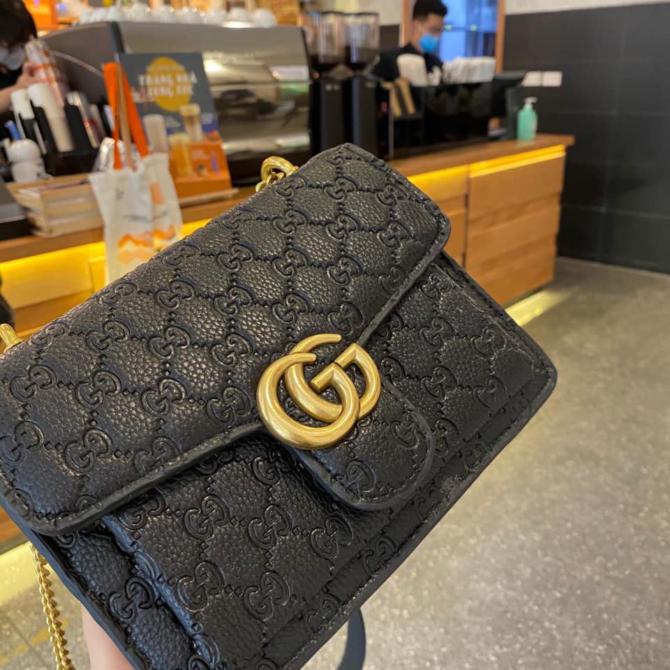 TÚI GG DA SẦN DẬP LOGO 2020 | BigBuy360 - bigbuy360.vn